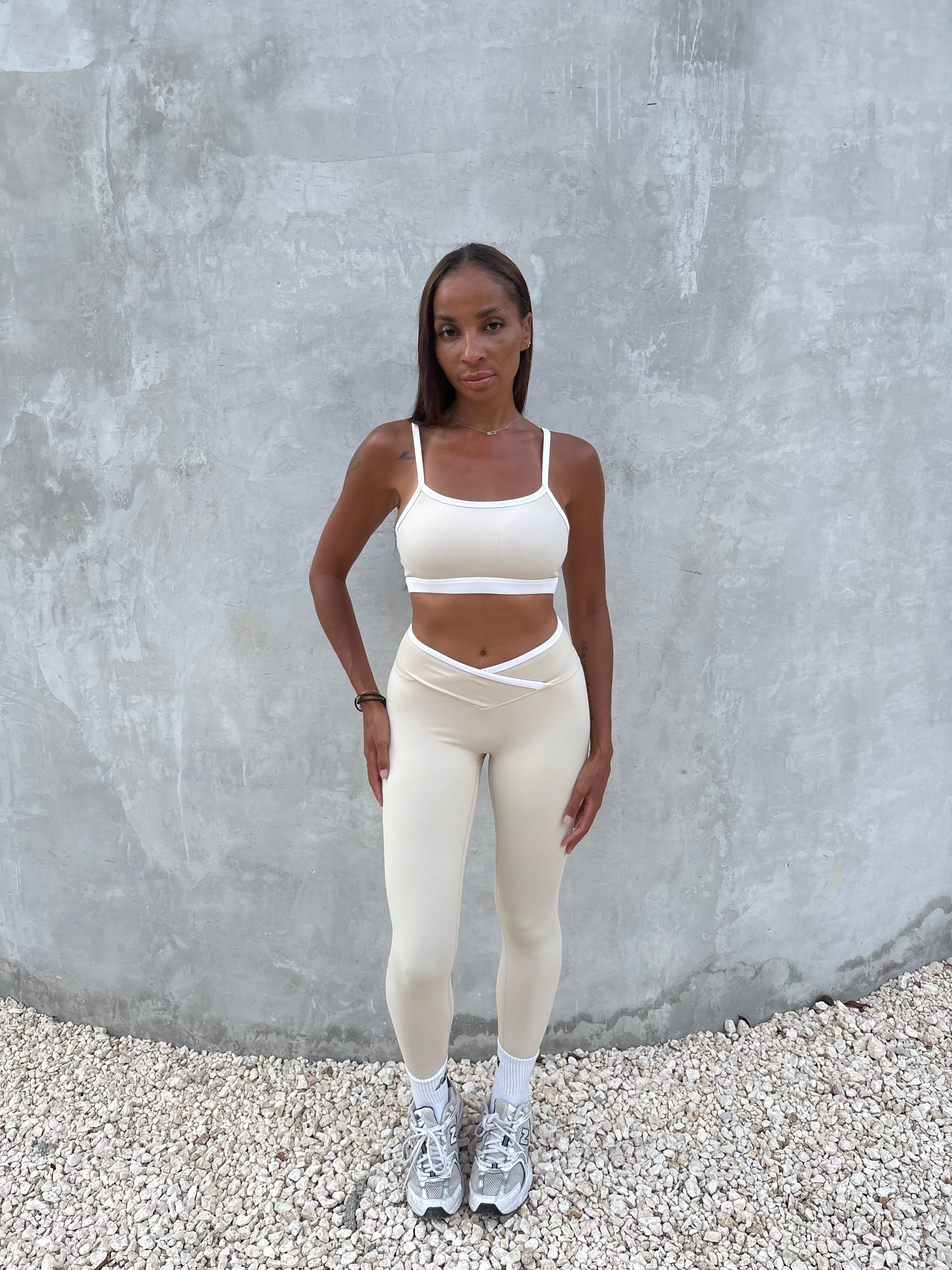 Mina Leggings - Ivory