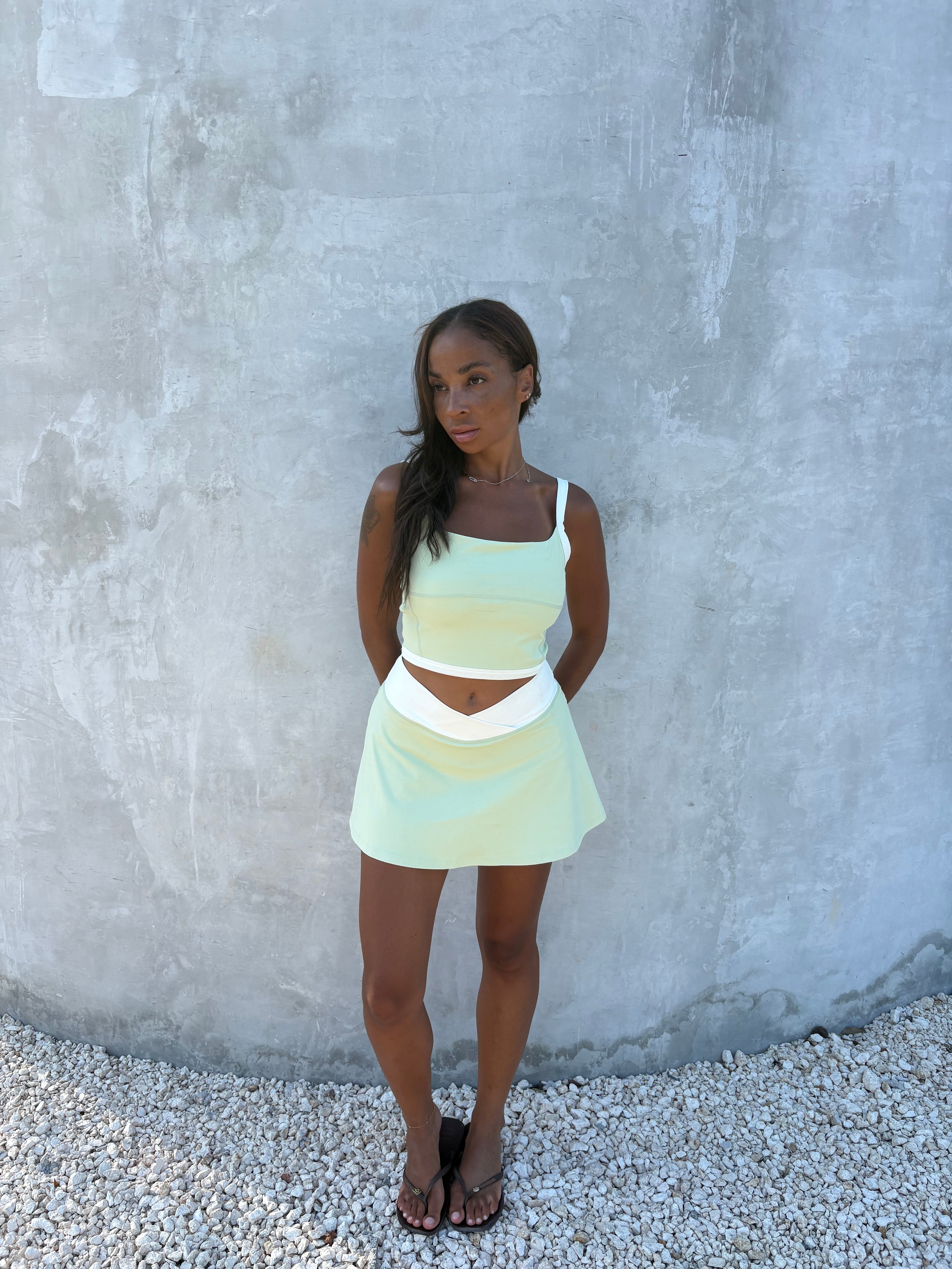 Mia Tank - Pistachio