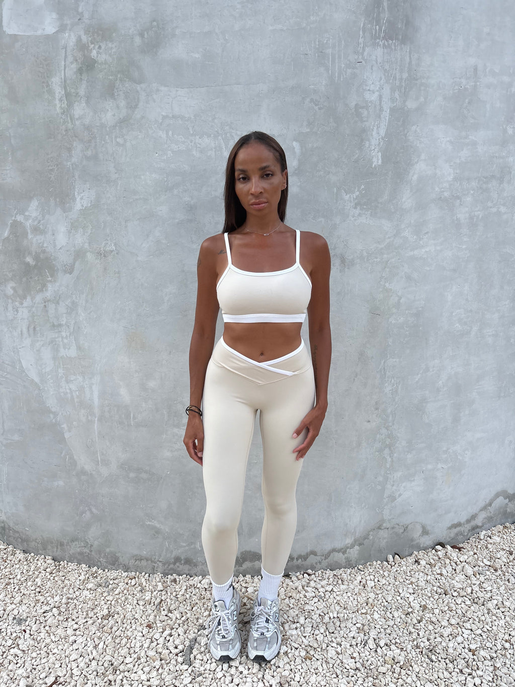 Mina Leggings - Ivory
