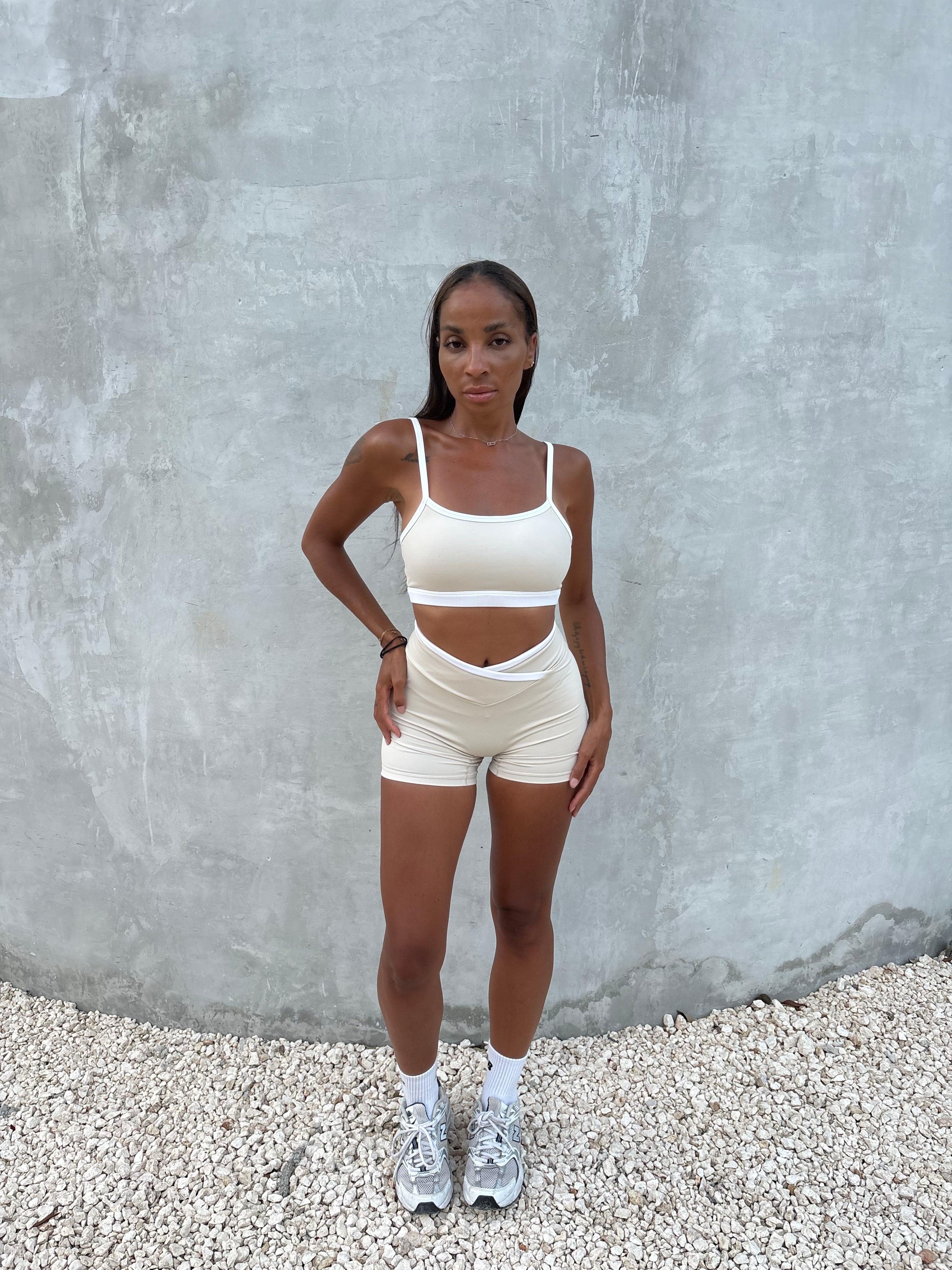 Mina shorts - Ivory