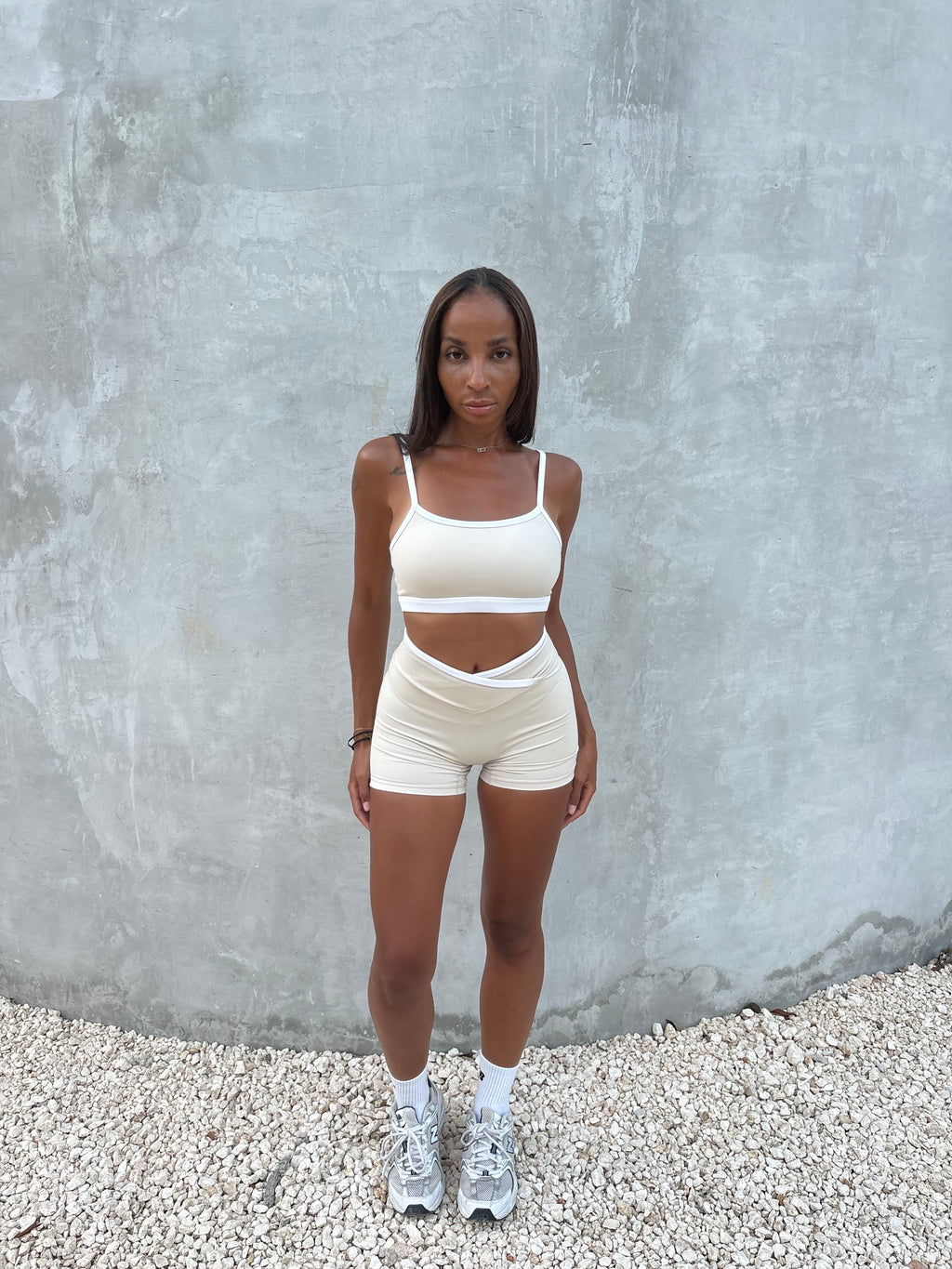 Mina shorts - Ivory